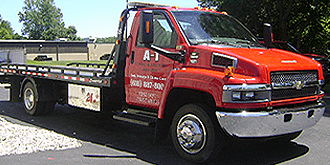 A-1 Towing & Recovery - Flatbed - Angle View.