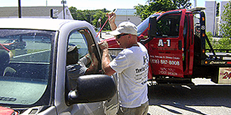 Lock-out Service call.